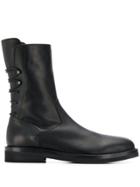 Ann Demeulemeester Army Boots - Black