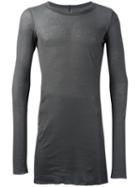 Rick Owens Forever T-shirt, Men's, Size: Small, Grey, Cotton