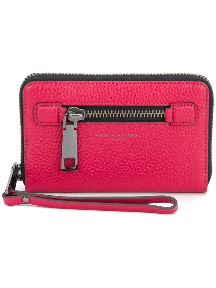 Marc Jacobs Zip Around Purse - Pink & Purple