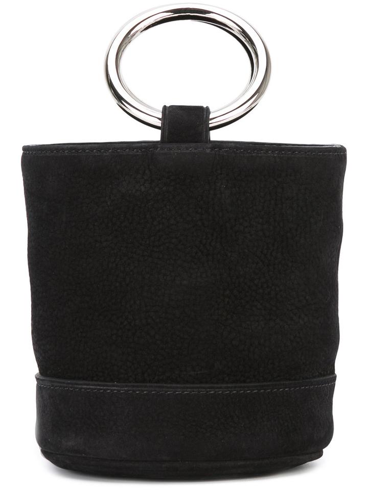 Simon Miller - Bonsai Bucket Bag - Women - Calf Suede - One Size, Black, Calf Suede