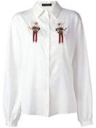 Dolce & Gabbana Beaded Rabbit Detail Shirt