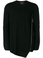Comme Des Garçons Homme Plus Crew Neck Jumper - Black