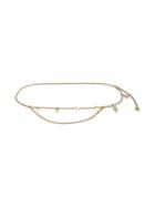 Elisabetta Franchi La Mia Bambina Teen Charms Belt - Metallic