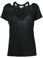 Iro Cold Shoulder T-shirt - Black