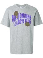Billionaire Boys Club Damaged Logo Print T-shirt - Grey