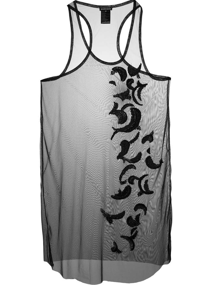 Ann Demeulemeester Embellished Sheer Top