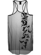 Ann Demeulemeester Embellished Sheer Top