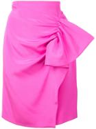 Silvia Tcherassi Ruched Detail Skirt - Pink