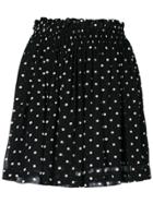 Ganni Monette Polka Dot Skirt - Black