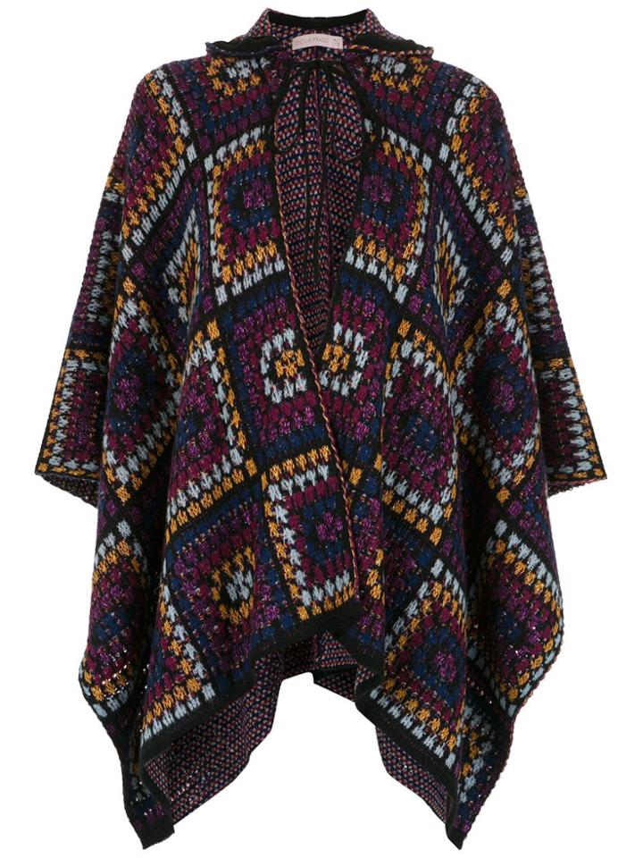 Cecilia Prado Felicia Knitted Poncho - Multicolour