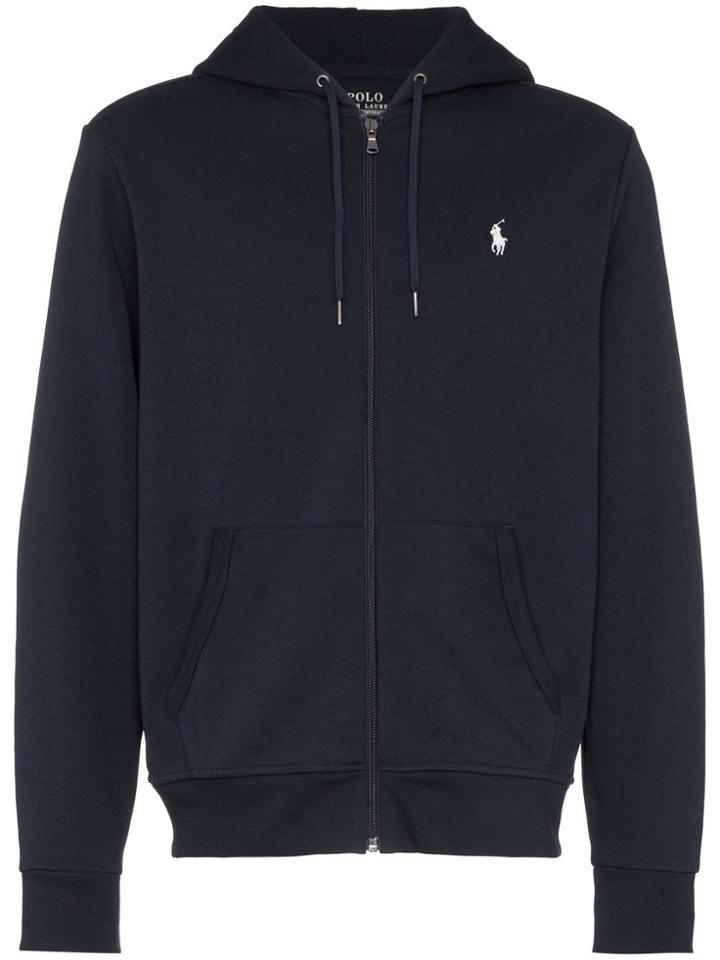 Polo Ralph Lauren Zip-up Hoodie - Blue