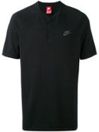 Nike Technical Knit Polo Top - Black