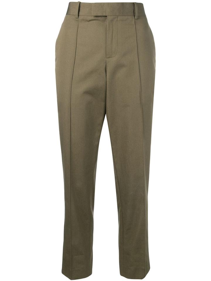 Bottega Veneta Cropped Trousers - Green