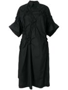 Simone Rocha Ruched Detail Dress - Black