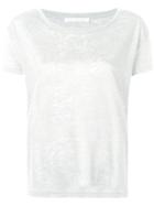 Acne Studios Eldora Linen T-shirt - White
