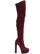 Casadei Over-the-knee Boots - Red