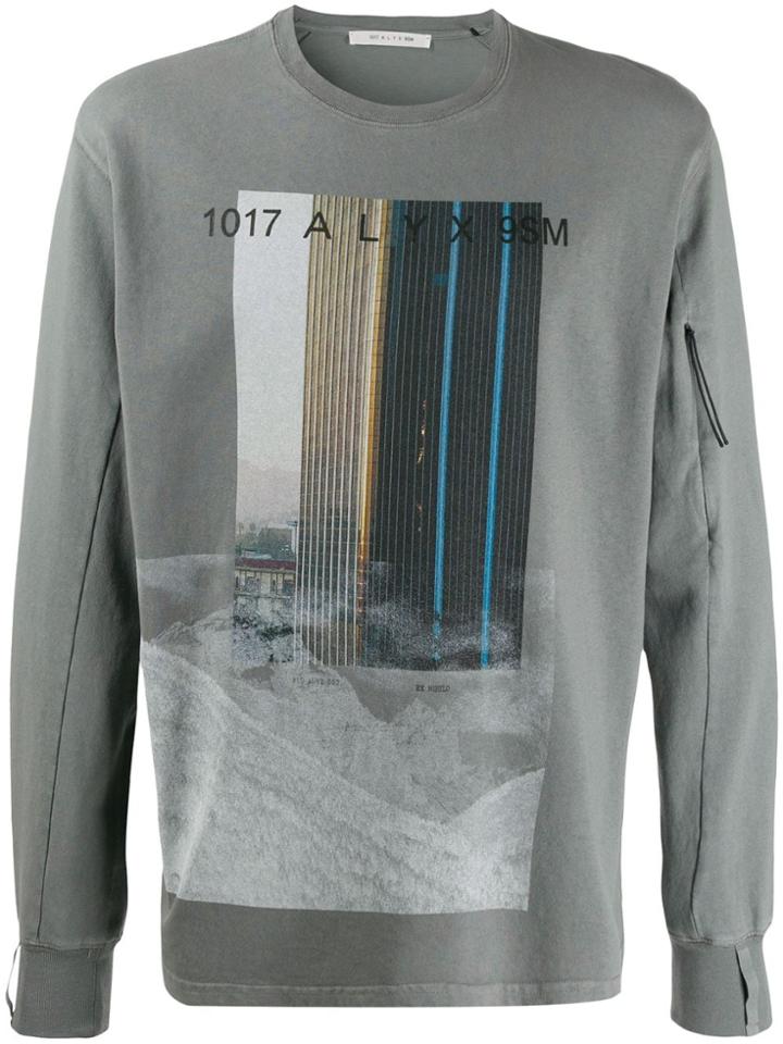 1017 Alyx 9sm Graphic Print T-shirt - Grey