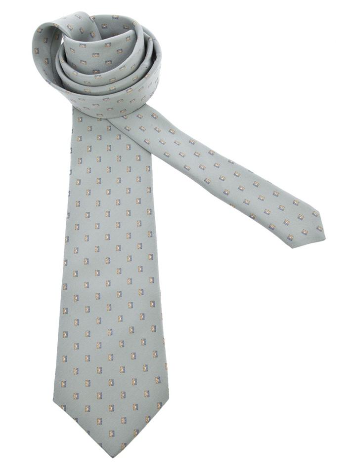 Pierre Cardin Vintage Square Print Tie