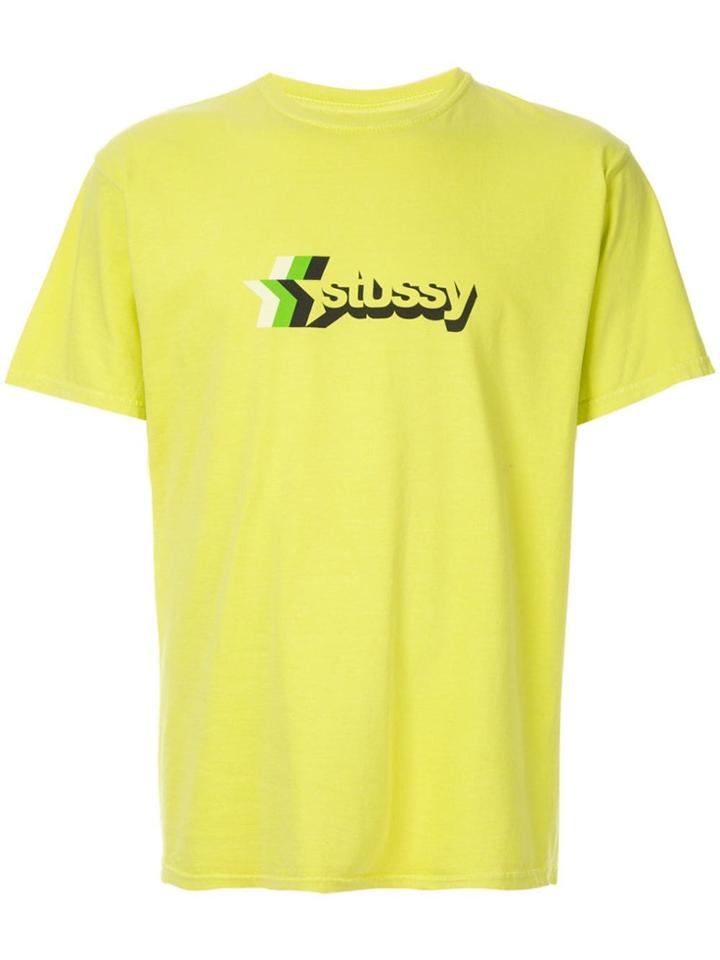 Stussy Lime Yellow T-shirt