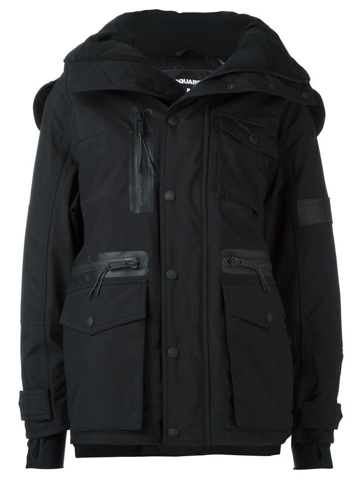 Dsquared2 Ski Technical Parka, Women's, Size: 40, Polyamide/polyester/feather Down