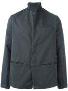 Transit Boxy Shirt Jacket, Men's, Size: 50, Green, Cotton/linen/flax/spandex/elastane