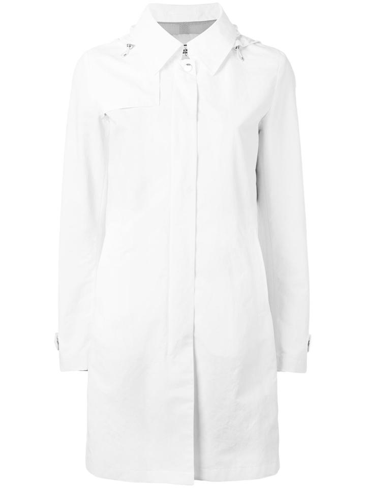 Herno Single Breasted Coat - White