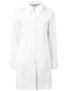 Herno Single Breasted Coat - White