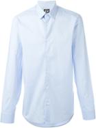 Kenzo Classic Shirt, Men's, Size: 41, Blue, Cotton/spandex/elastane
