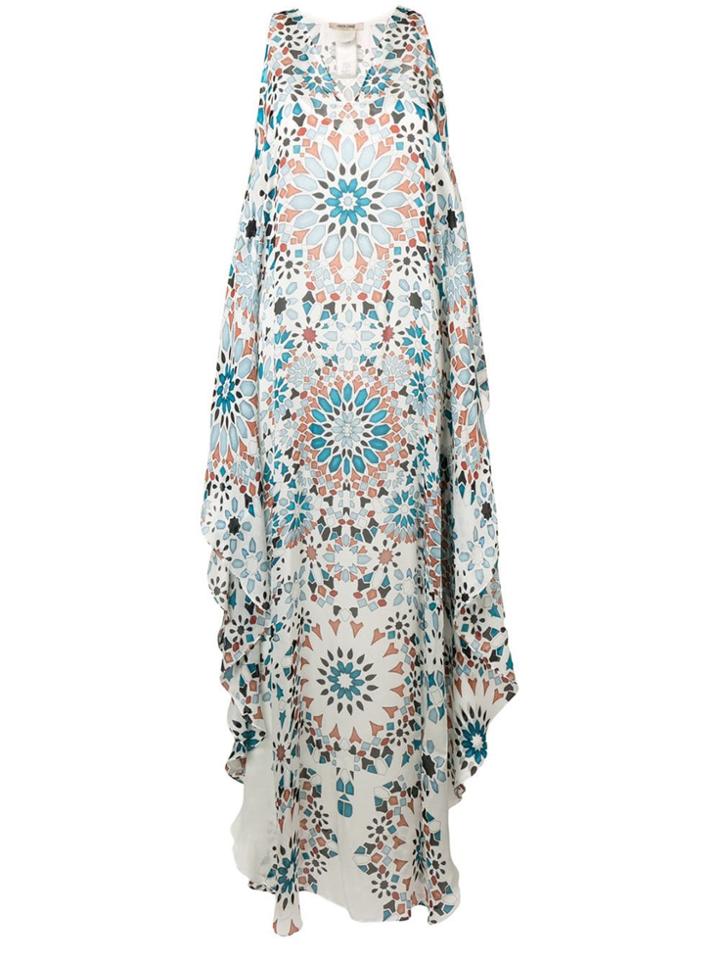 Roberto Cavalli Graphic Tunic Dress - White
