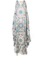 Roberto Cavalli Graphic Tunic Dress - White