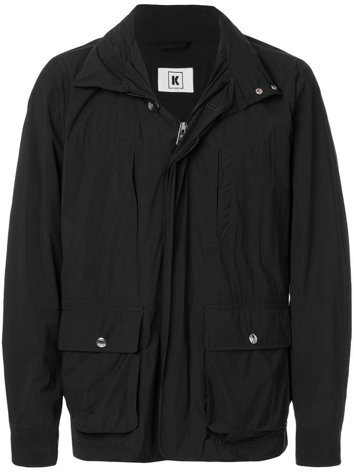 Kired Zipped Pocket Jacket - Black