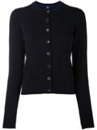 Ps By Paul Smith - Buttoned Cardigan - Women - Cotton - S, Black, Cotton