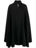 Vivienne Westwood Buckle Detail Cape - Black