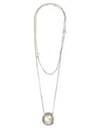 Rosa Maria Circular Diamond Pendant Necklace