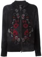Avant Toi Knitted Bomber Jacket, Women's, Size: Medium, Black, Cashmere/merino/viscose/wool