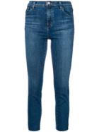 J Brand Ruby High-waisted Jeans - Blue