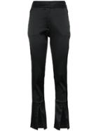 Beaufille Lenea Satin Slim Leg Trousers - Black