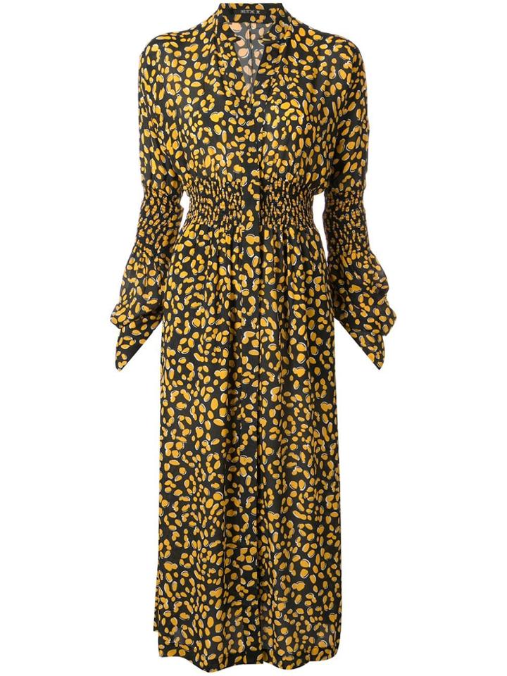 Kitx Dandelion Shirred Dress - Black