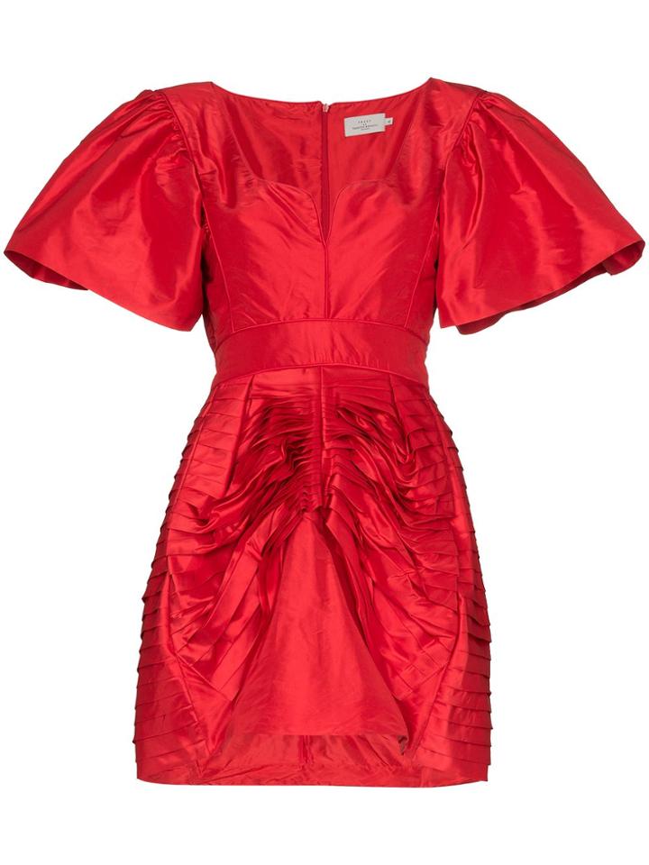 Preen By Thornton Bregazzi Oksana Mini Dress - Red