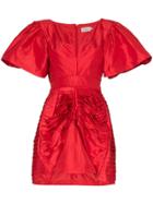 Preen By Thornton Bregazzi Oksana Mini Dress - Red