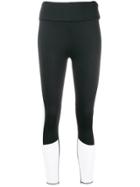 Dkny Colour Block Leggings - Black