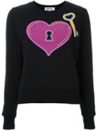 Yazbukey Heart And Key Print Sweatshirt