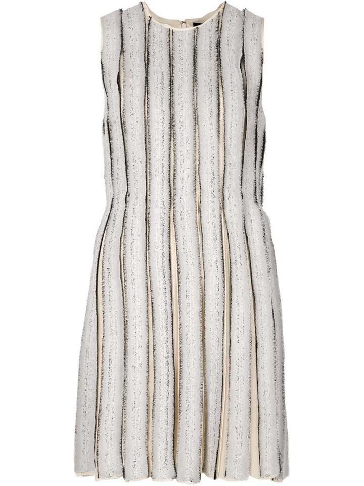 Proenza Schouler Vertical Applique Shift Dress