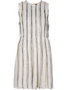 Proenza Schouler Vertical Applique Shift Dress