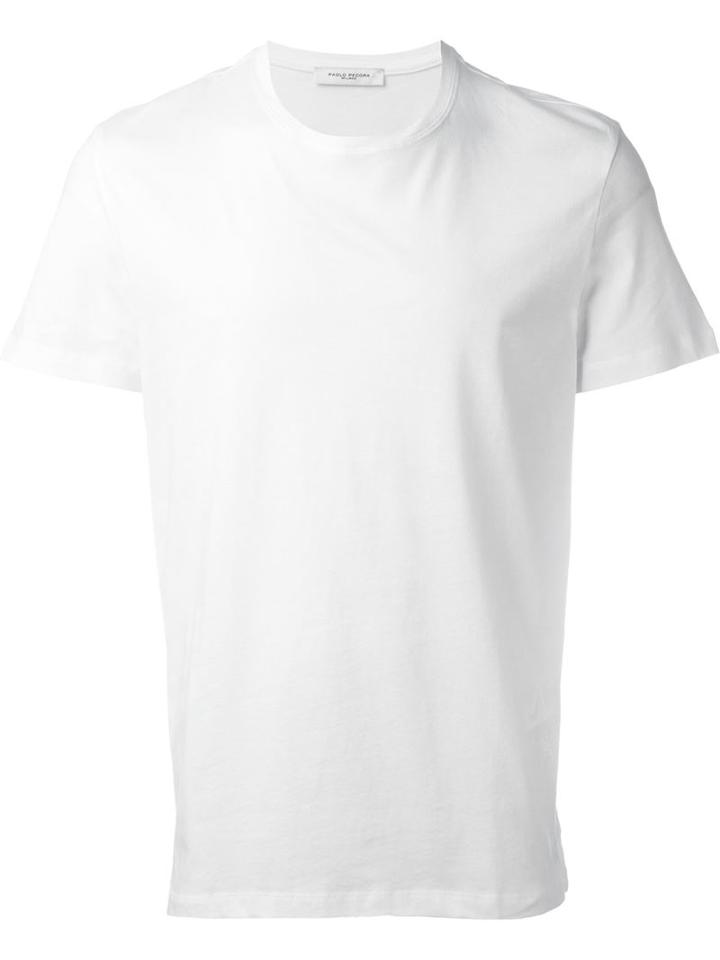 Paolo Pecora Embroidered Logo T-shirt
