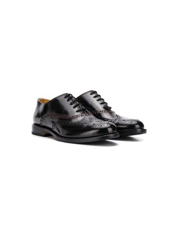 Gallucci Kids Gallucci Kids J07011ag839b367 Nero Leather - Black