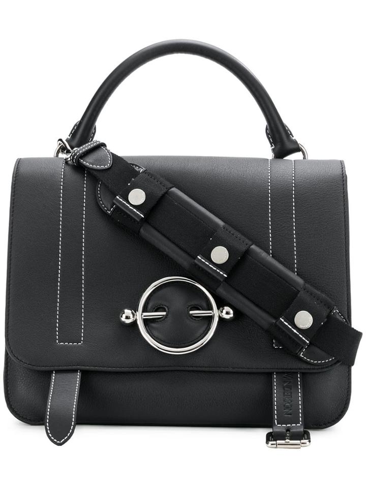 Jw Anderson Large Disc Satchel - Black