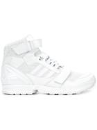 Adidas Juun.j X Adidas Zx 8000 Hi-top Sneakers, Men's, Size: 10.5, White, Leather/rubber