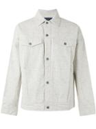 Natural Selection - Denim Jacket - Men - Cotton - L, Nude/neutrals, Cotton
