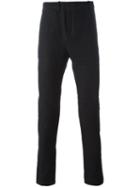 Label Under Construction Front Cut Pants, Men's, Size: Small, Black, Linen/flax/cotton